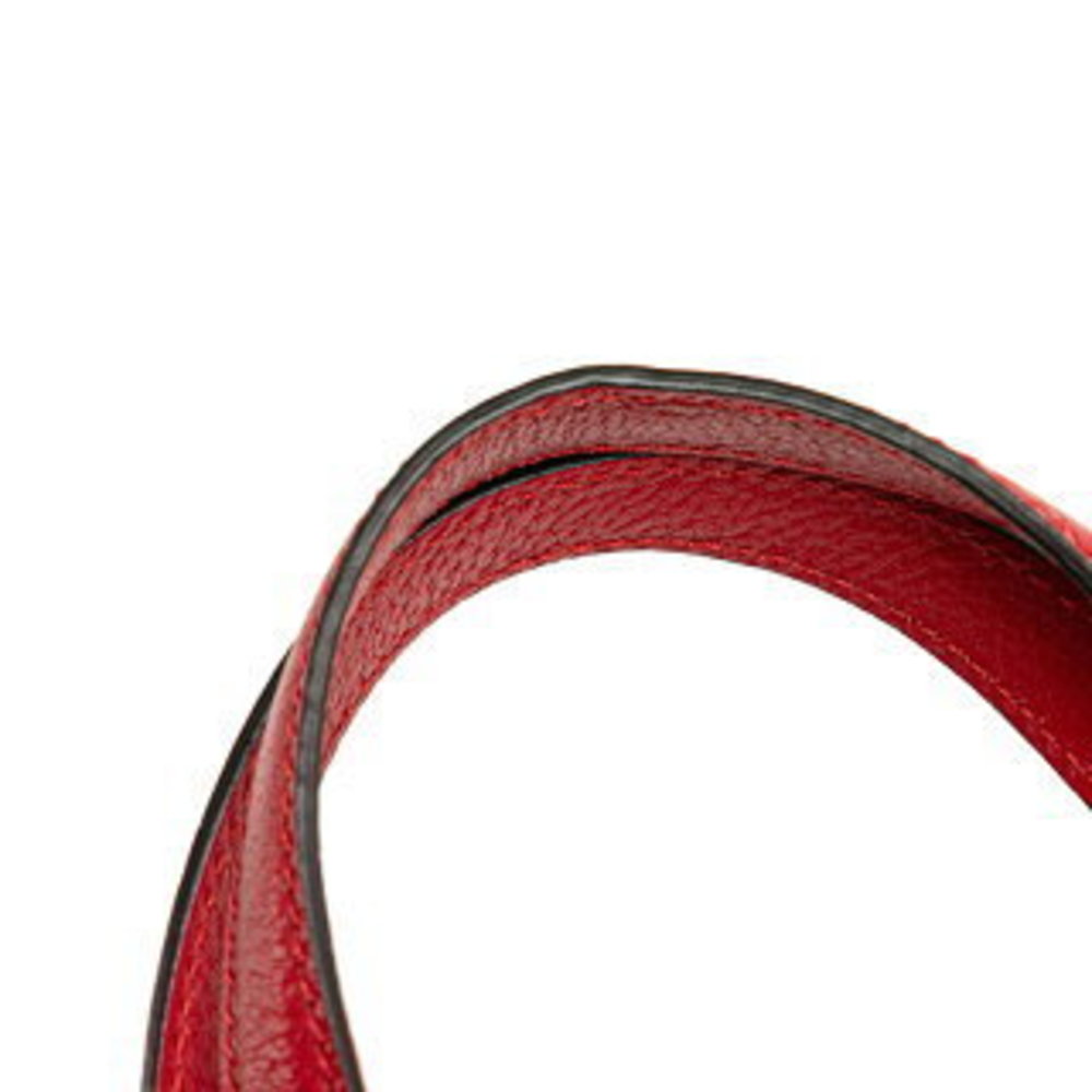 Gucci Print Medium Drawstring Knapsack Red White … - image 5